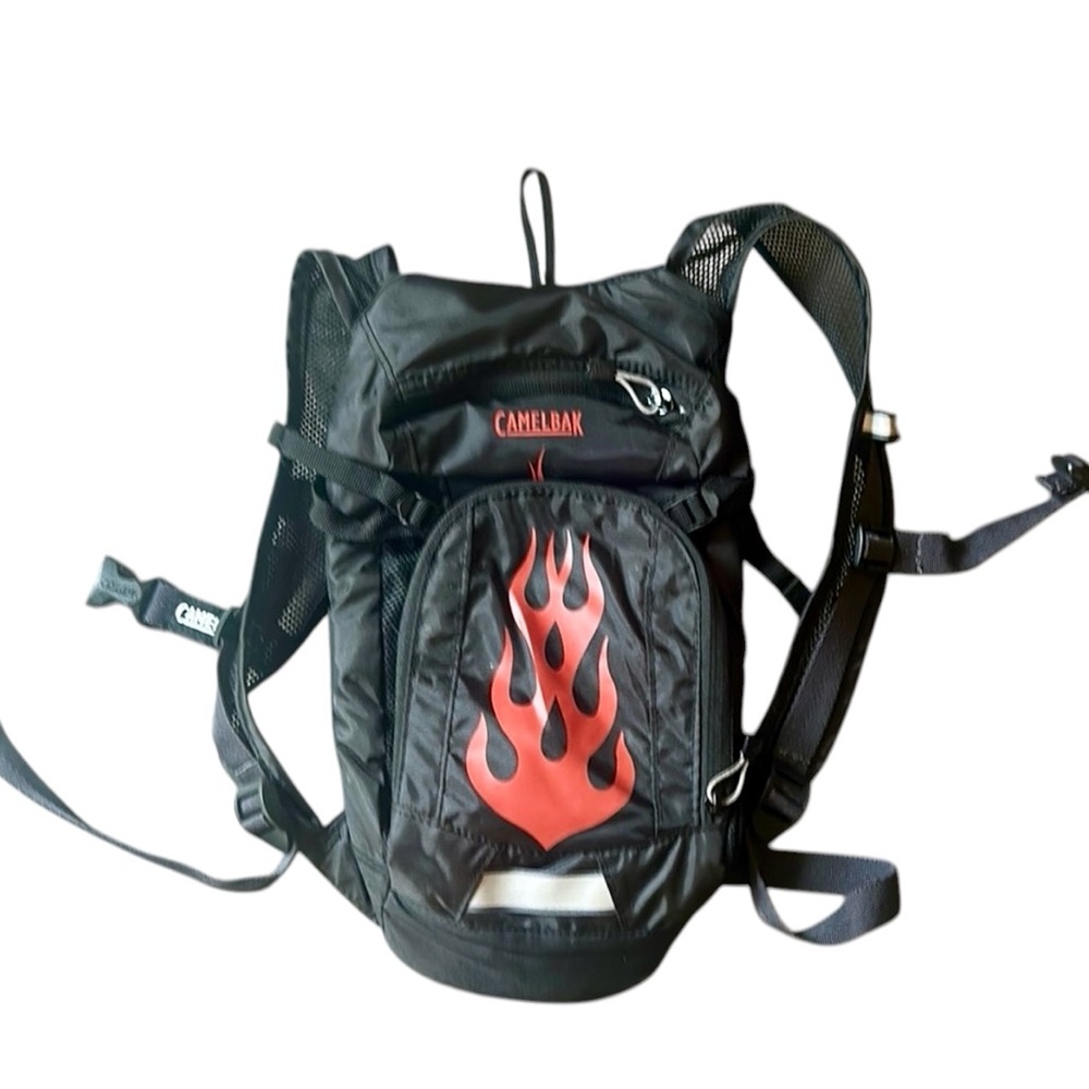 CamelBak Black and Red mini mule Backpack